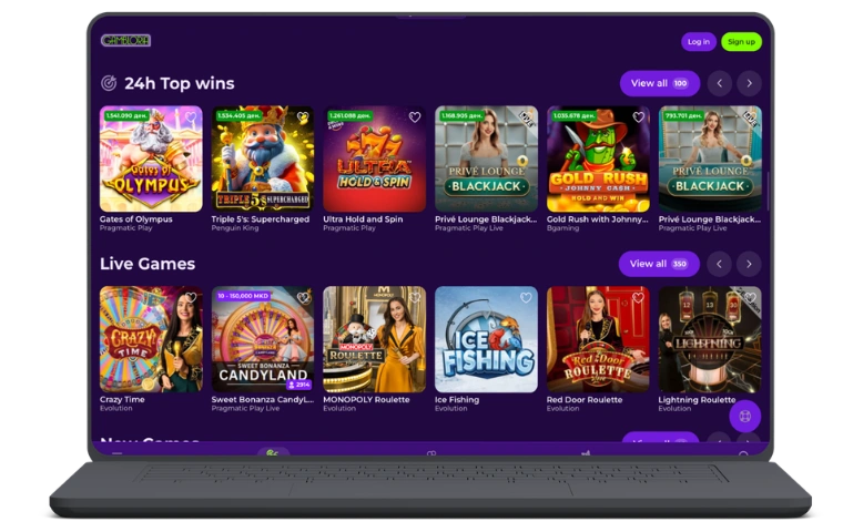 Gambloria se connecter